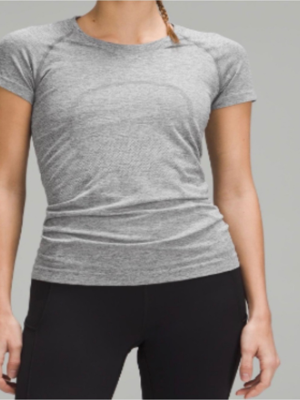 Lululemon Swiftly Tee 2.0 Slate/White 12